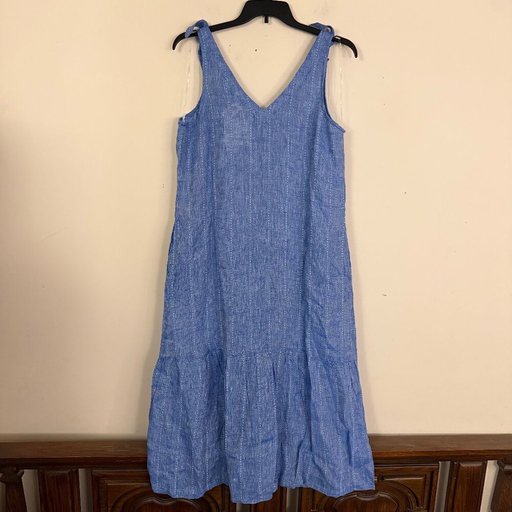 Tommy Bahama Linen Midi Coverup Dress XL - Picture 7 of 9